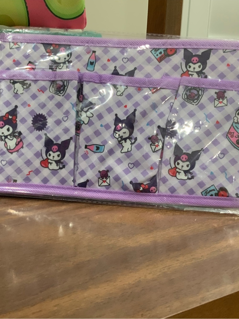 Kuromi Kids Organizer Pouch - Purple